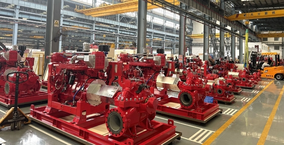 An toàn cháy máy diesel bơm cháy cho hiệu suất và tiêu chuẩn 4500GPM UL NFPA20 Bơm cháy nhà cung cấp