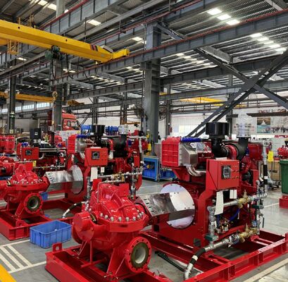 SCF200-150-480 Máy diesel chạy bơm chữa cháy vỏ chia 8 × 6 