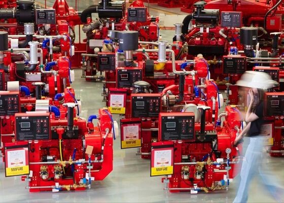 UL liệt kê NM4-105 Máy điều khiển bơm cháy diesel NMFIRE