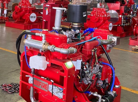 NMFIRE NM4-105 UL liệt kê Máy diesel Máy bơm cháy