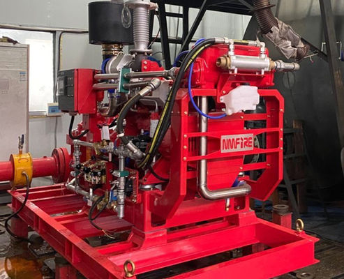 NM6-114B Động cơ diesel Máy bơm chữa cháy Máy điều khiển máy bơm chữa cháy UL Danh mục FM Được phê duyệt