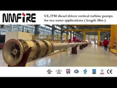 Máy bơm lửa tua-bin dọc chạy bằng diesel NMFIRE UL/FM cho ứng dụng ngoài khơi