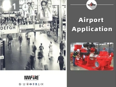 NMFIRE 6000gpm máy bơm chữa cháy chạy bằng dầu diesel UL/FM cho cảng hàng không